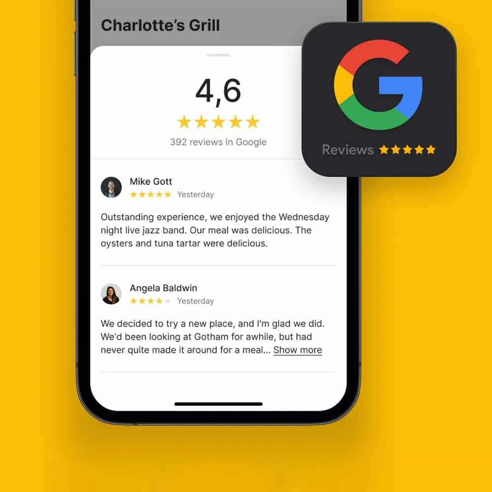 Personalized Google Reviews